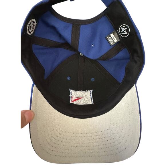 New Era Men's Blue New York Rangers Scramble NHL Hockey Adjustable Cap Hat - Picture 4 of 7